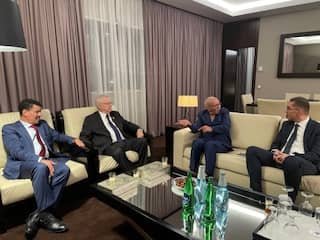 Brahim Gali recibe al presidente del Consejo de la Nación de la hermana Argelia | Sahara Press Service (SPS)