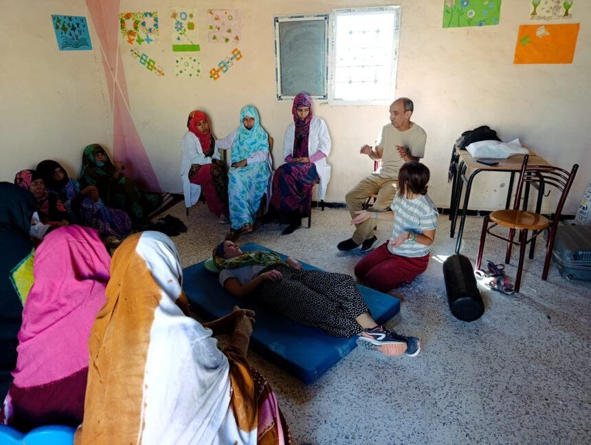 NAVARRA con el SAHARA | Profesionales de Atención Temprana refuerzan la atención a menores con dificultades de desarrollo en Tinduf