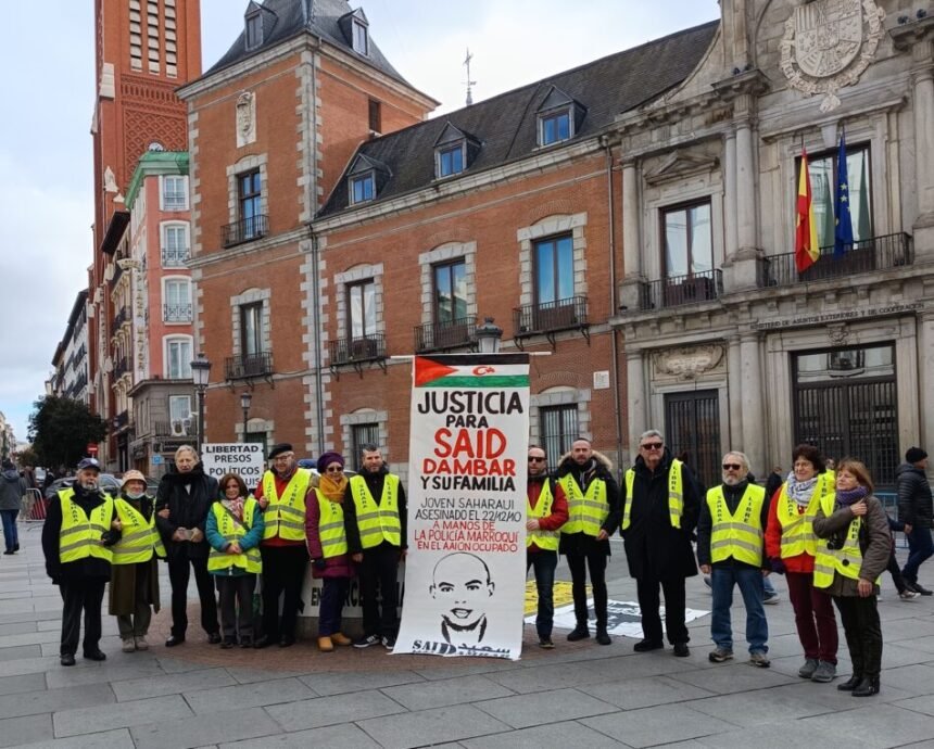 Concentración frente al Ministerio de Asuntos Exteriores: «El saharaui Said Dambar. 15 años sin recibir reparación» – Tercera Información