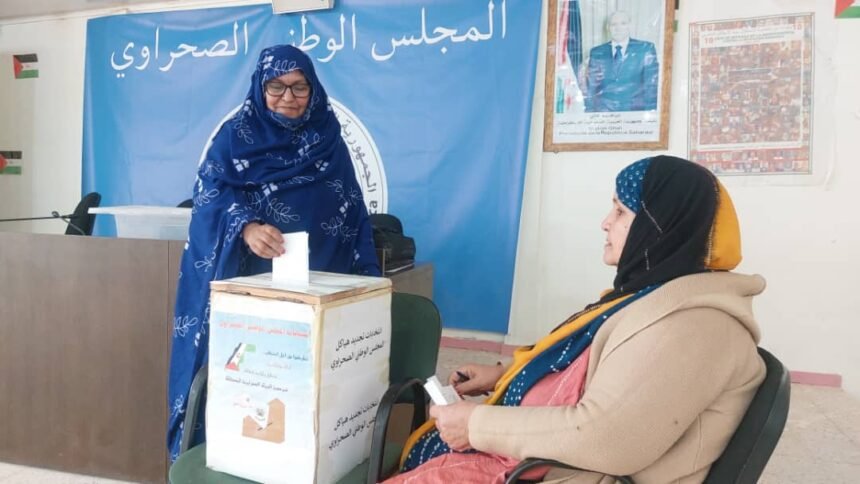 Anuncio de resultados de elecciones para renovar estructuras del Consejo Nacional saharaui