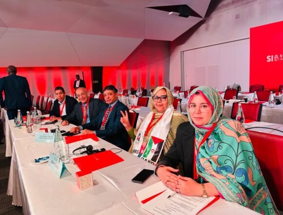 84fc3444-00c4-4c6e-a09d-062d27c7cd35 Una delegación del Frente POLISARIO participa en la reunión de la Internacional Socialista | Sahara Press Service (SPS)