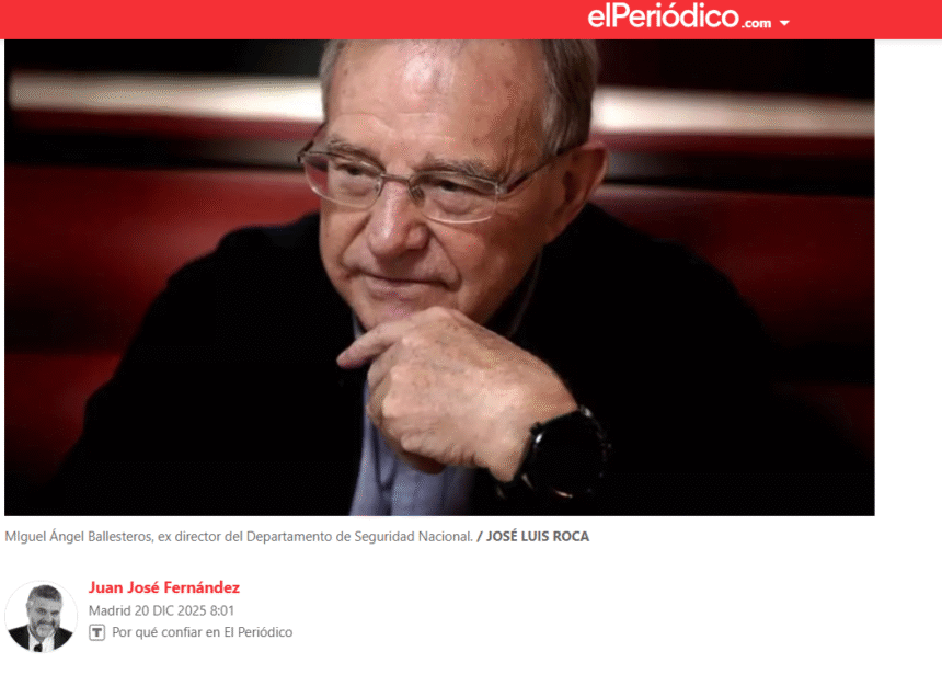 AWSEEQWADSWQWAEDRSF Miguel Ángel Ballesteros alerta: Marruecos mantiene reivindicaciones sobre territorio español