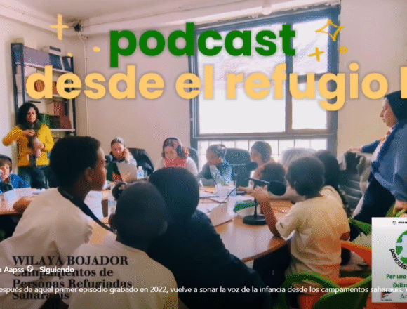 Cuando la infancia saharaui rompe el silencio: Periodistas escolares 2030. Por una escuela con cultura de paz
