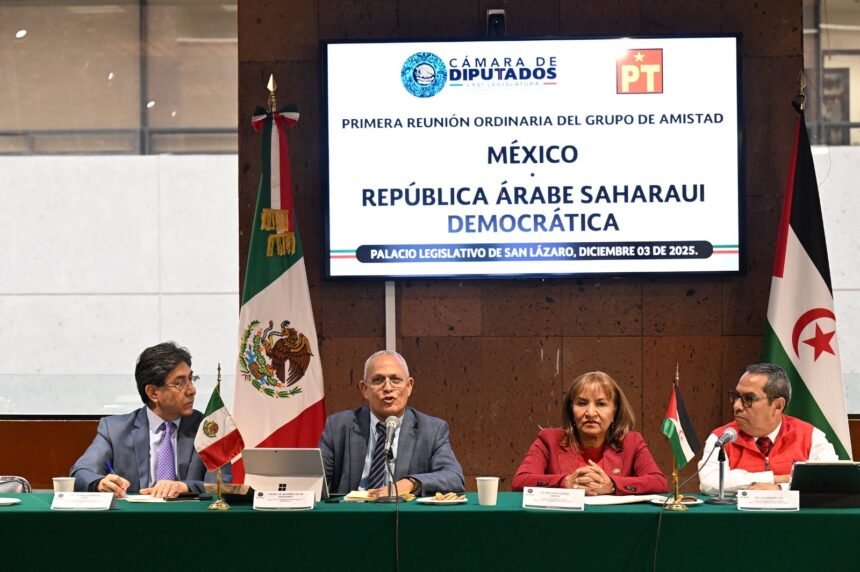 El embajador saharaui en México es recibido en el Parlamento por el Grupo de Amistad México-RASD | Sahara Press Service (SPS)