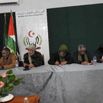 dscn3678 El presidente Brahim Ghali preside una reunión ampliada de los ejecutivos del Estado saharaui y del Frente Polisario