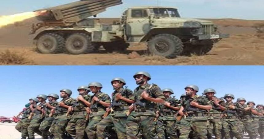 GUERRA DEL SAHARA | La artillería saharaui ataca tropas marroquíes acantonadas en el sector de MAHBES | Sahara Press Service (SPS)
