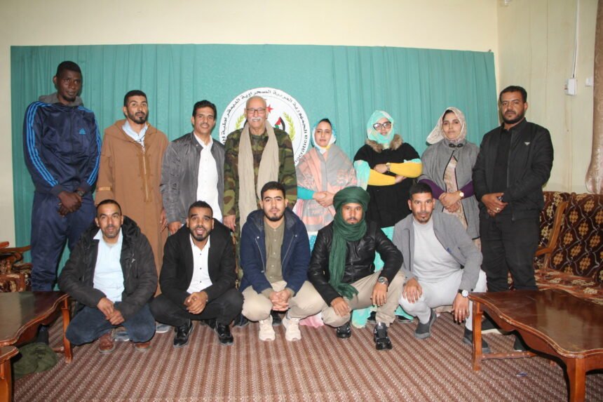 img_6217 El Presidente de la República recibe a la nueva dirección de la UJSARIO | Sahara Press Service (SPS)