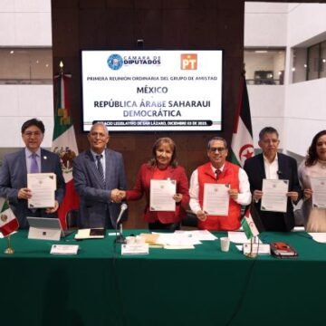 Diputados del PT presentan plan de trabajo del Grupo de Amistad México-República Árabe Saharaui Democrática 