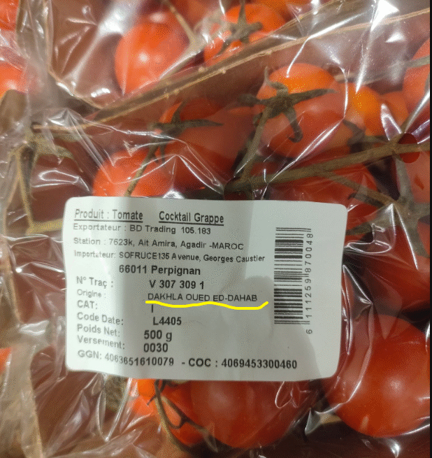 FEPEX pide al Parlamento Europeo que no ratifique el acuerdo que autoriza nuevas denominaciones para el tomate del Sahara Occidental comercializado como marroquí