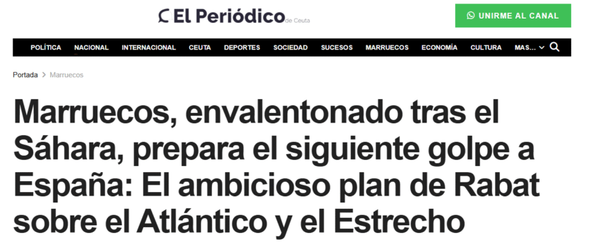 qwedrtgyhj Marruecos, envalentonado tras el Sáhara, prepara el siguiente golpe a España: El ambicioso plan de Rabat sobre el Atlántico y el Estrecho