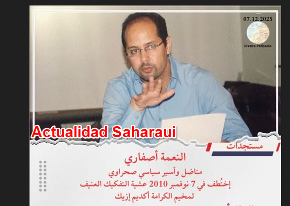 qwsdewqwedsewqwedf Noticias del SAHARA OCCIDENTAL – 8/12/2025 – La Actualidad Saharaui