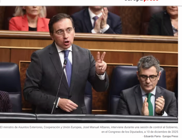 Albares en el Congreso: medio siglo de ocupación… y medio siglo de evasivas españolas