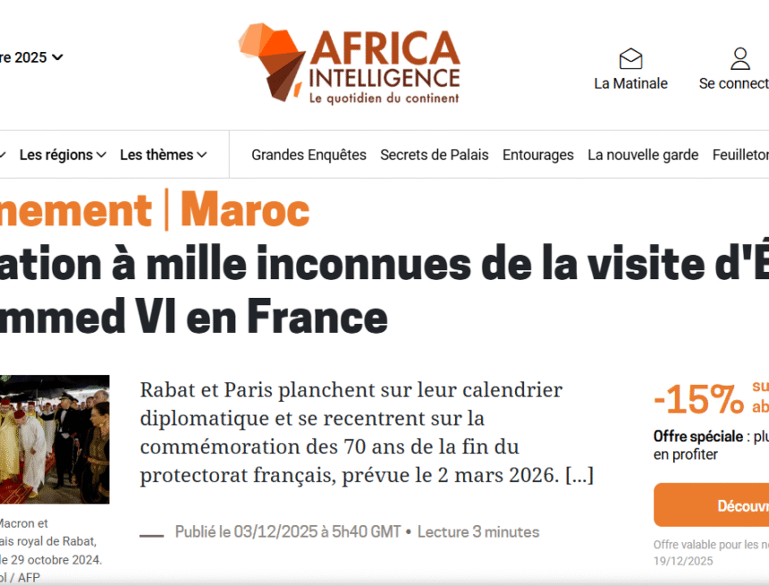 La ecuación con mil incógnitas de la visita de Estado de Mohamed VI a Francia