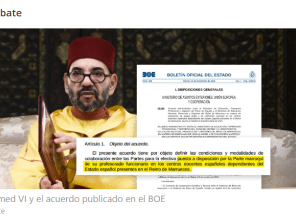 TEMA DEL DÍA | Educar para ocupar: España financia la “civilización marroquí” en el Sáhara Occidental ocupado