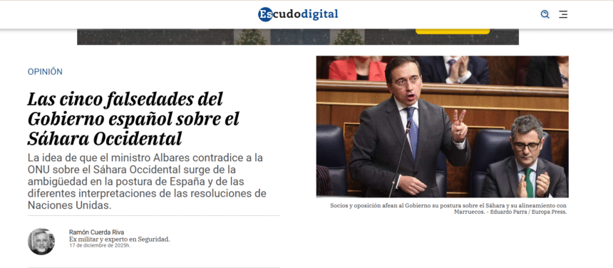 Una lectura crítica sobre las ambigüedades del Gobierno español ante la postura de la ONU sobre el Sáhara Occidental