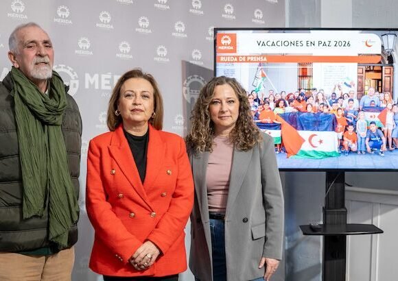 Un año más, Mérida se suma al programa ‘Vacaciones en Paz’ de Nur Saharaui
