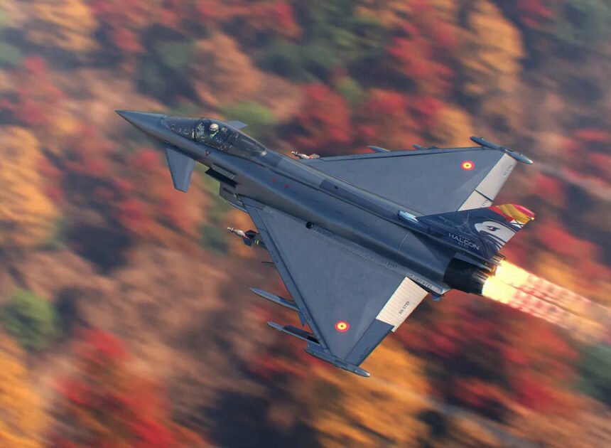 Ejército del Aire y del Espacio: Nuevos Eurofighter refuerzan el espacio aéreo español en el eje Canarias-Marruecos con el Proyecto Halcón ​- EL DEBATE