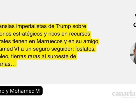 Trump y Mohamed VI – Canarias Ahora