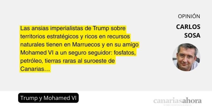 Trump y Mohamed VI – Canarias Ahora