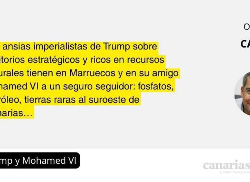 Trump y Mohamed VI – Canarias Ahora