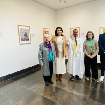 Expo_260116141659 La resistencia del pueblo saharaui se hace arte en Santa Marta con la obra de Aawah Walad – Salamanca al día