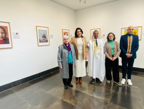 La resistencia del pueblo saharaui se hace arte en Santa Marta con la obra de Aawah Walad – Salamanca al día