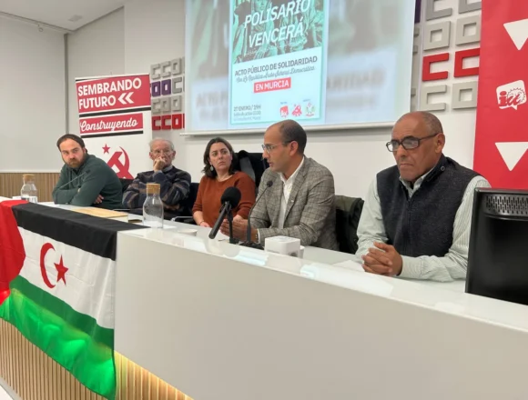 MURCIA: Anuncio de la creación de un intergrupo en la Asamblea Regional para reforzar el apoyo institucional al pueblo saharaui
