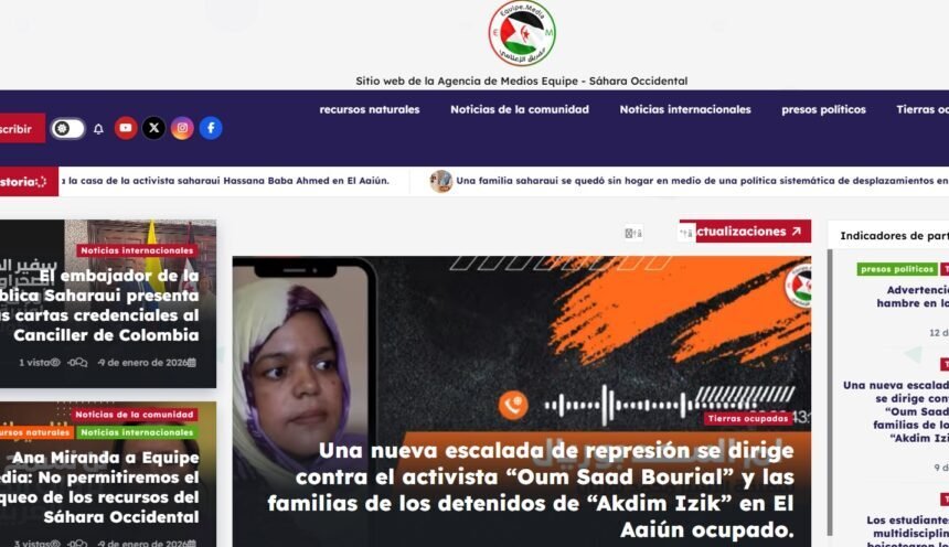 Equipe Media lanza una plataforma multilingüe para romper el silencio sobre el Sáhara Occidental – El Faradio | Periodismo que cuenta