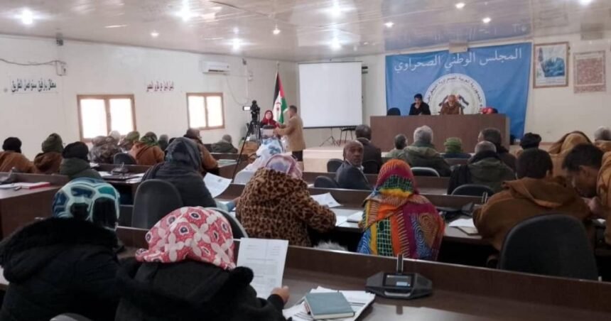 El Consejo Nacional saharaui ultima el proyecto del programa anual del Gobierno para 2026