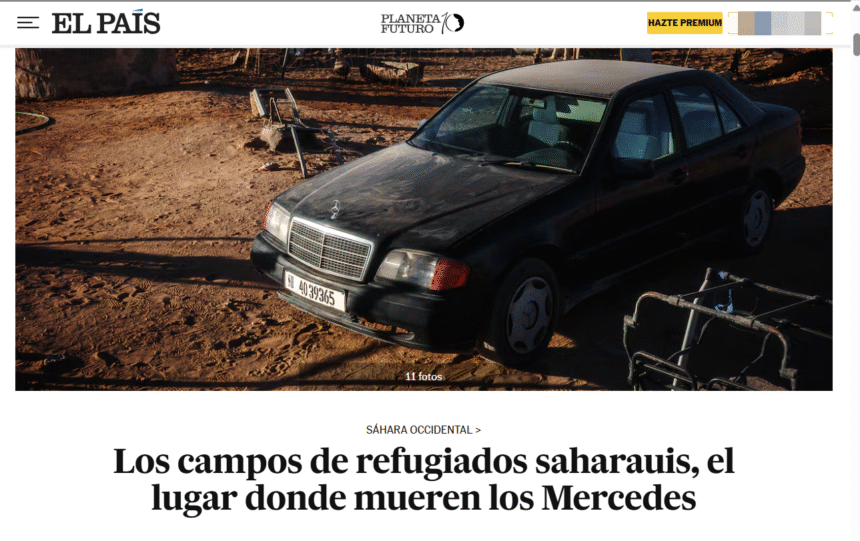 Los campos de refugiados saharauis, el lugar donde mueren los Mercedes