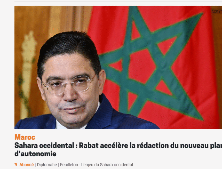 Le nouveau plan d’autonomie marocain viserait à marginaliser le Front Polisario, selon ECSaharaui
