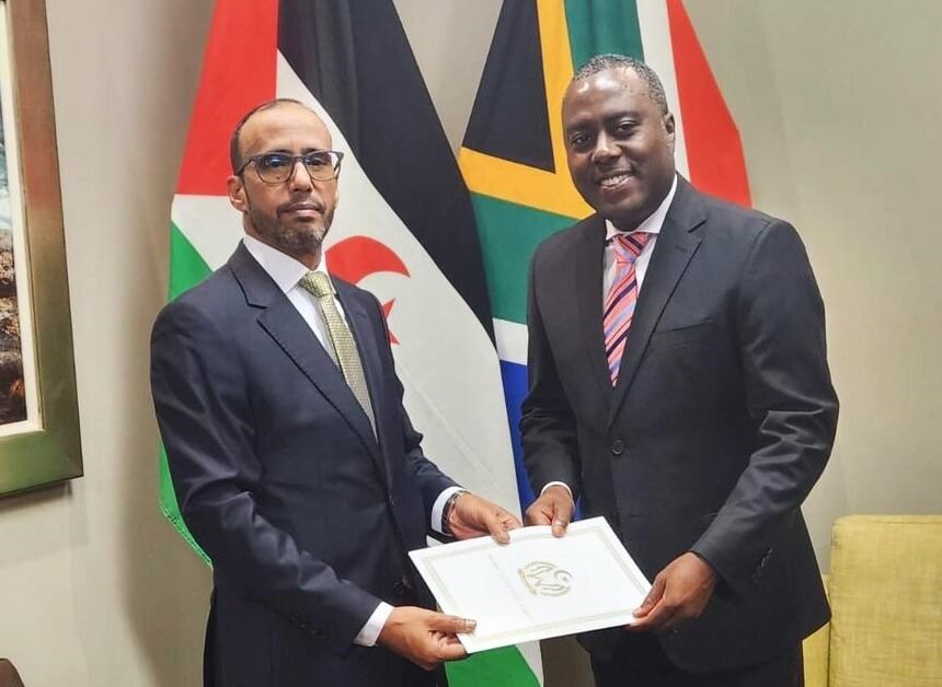 Nuevo embajador saharaui designado en Pretoria presenta sus cartas credenciales | Sahara Press Service (SPS)