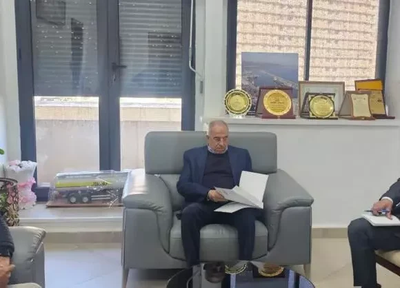 El Secretario General de la UGTSARIO saharaui se reúne con su homólogo argelino