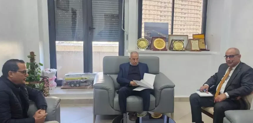 El Secretario General de la UGTSARIO saharaui se reúne con su homólogo argelino