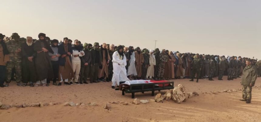 El pueblo saharaui despide al miembro del Buró Permanente del SN del Frente POLISARIO y Ministro de los Asuntos de las ZZ.OO en un emotivo funeral en Smara | Sahara Press Service (SPS)