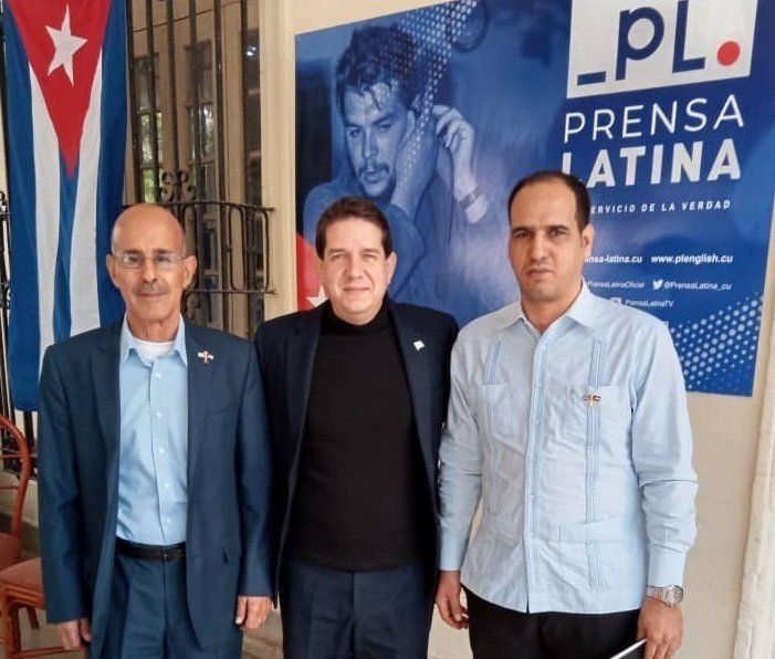 Embajador de la RASD en Cuba visita sede de Prensa Latina | Sahara Press Service (SPS)