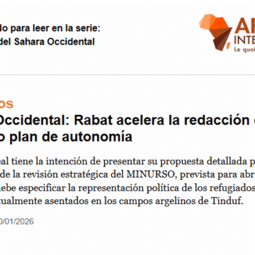 El nuevo plan de autonomía marroquí busca diluir la representatividad del Frente Polisario, según informa ECSaharaui