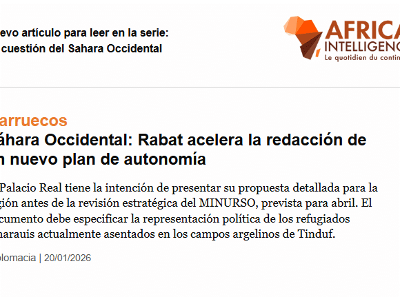 SAHARA OCCIDENTAL | Marruecos acelera el envoltorio, no la solución: claves y silencios del nuevo plan de “autonomía” – Victoria G. Corera
