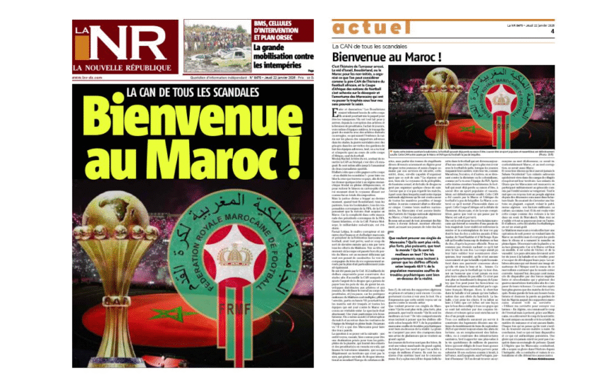 Bienvenue au Maroc ! – La Nouvelle République Algérie