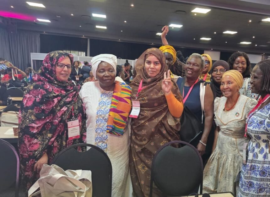 Delegación femenina saharaui participa en una reunión continental sobre la mujer en Johannesburgo | Sahara Press Service (SPS)