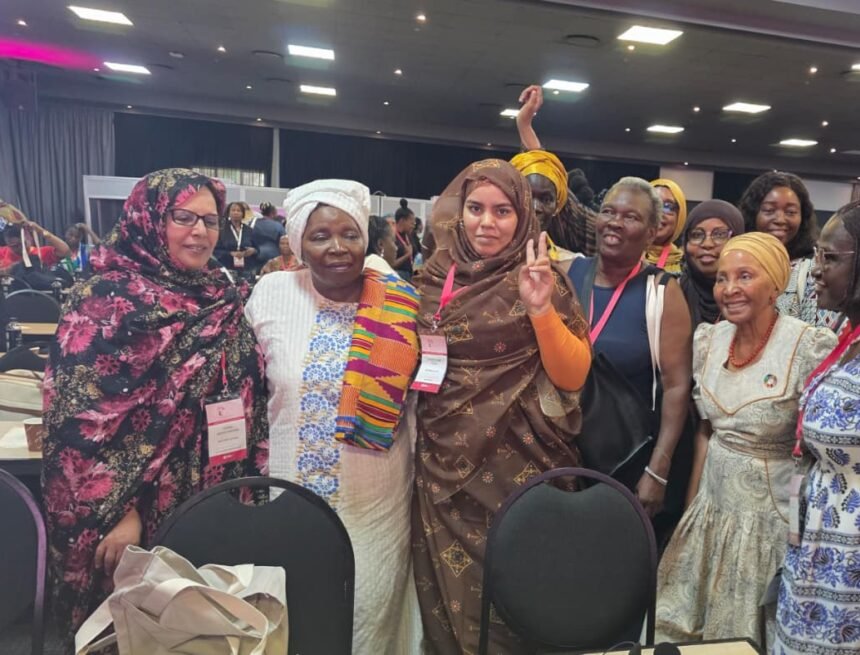 Delegación femenina saharaui participa en una reunión continental sobre la mujer en Johannesburgo | Sahara Press Service (SPS)