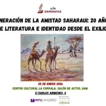Veinte años de lucha en español de los escritores saharauis en el exilio  – CONTRAMUTIS