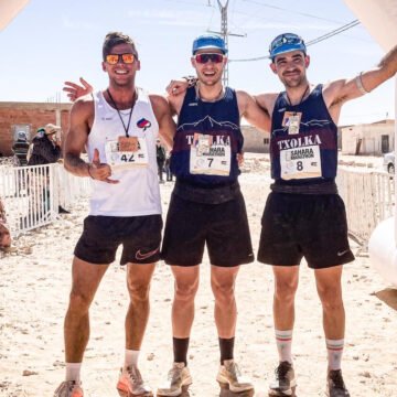 Aitor Garmendia y Francesca Lanzi, campeones en la 26ª edición del Sahara Marathon