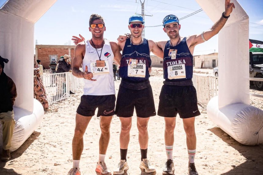 Aitor Garmendia y Francesca Lanzi, campeones en la 26ª edición del Sahara Marathon