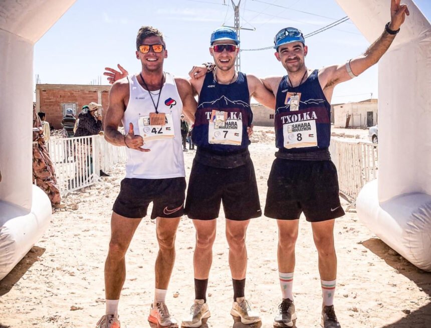 Aitor Garmendia y Francesca Lanzi, campeones en la 26ª edición del Sahara Marathon