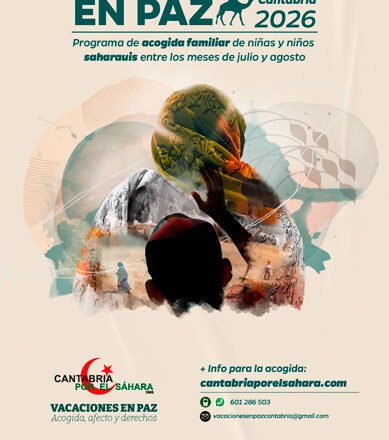 Cantabria por el Sáhara: Vacaciones en Paz 2026 y nuevas familias de acogida – Cantabria Directa