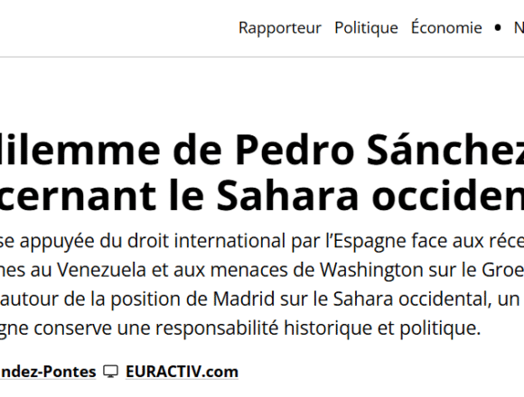 SDFERFRTGH El falso “dilema” español sobre el Sáhara Occidental