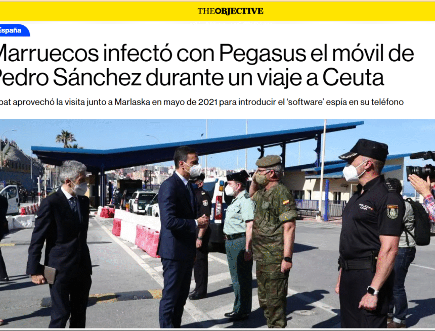 Pegasus, Ceuta y el Sáhara: lo que publica The Objective y lo que revela el contexto