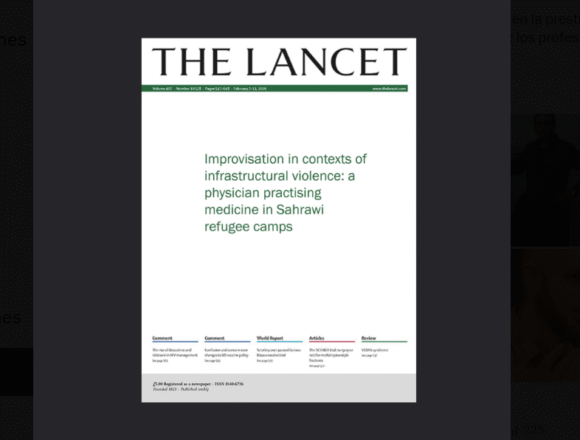 La salud como espejo de la injusticia política: lo que revela The Lancet sobre los campamentos saharauis – Victoria G. Corera