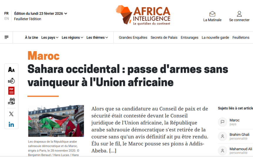 asdfawsedfg Unión Africana: batalla jurídica abierta entre Marruecos y la RASD en el Consejo de Paz y Seguridad